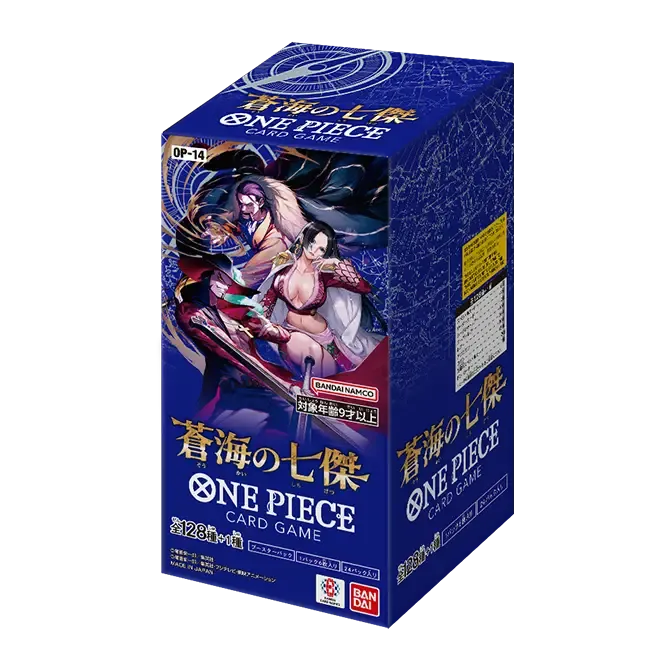 One Piece Tcg: The Azure Sea’s Seven Booster Box (OP-14 Japanese)