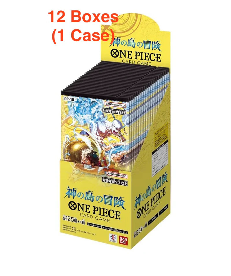 OP-15 Adventure on KAMI’s Island Sealed Case (12 boxes) Japanese
